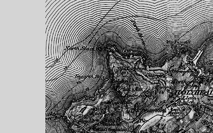 Old map of North Stack in 1899
