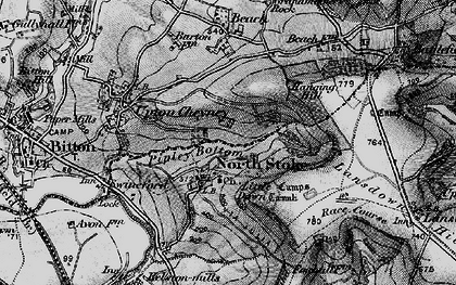 Old map of North Stoke in 1898