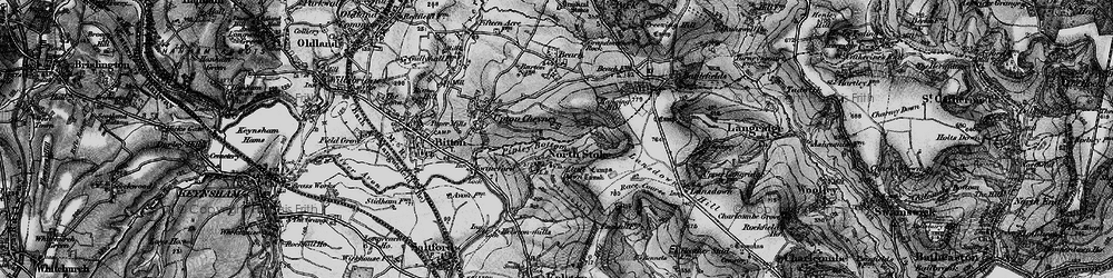 Old map of North Stoke in 1898