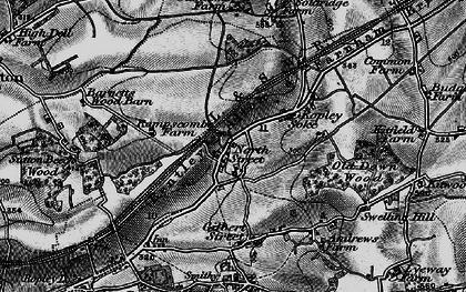 Old map of North Street in 1895