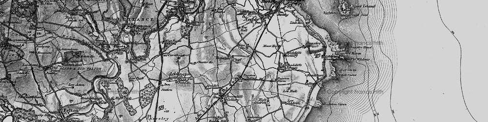 Old map of North Togston in 1897