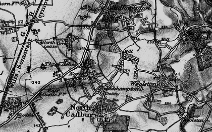 Old map of North Town in 1898