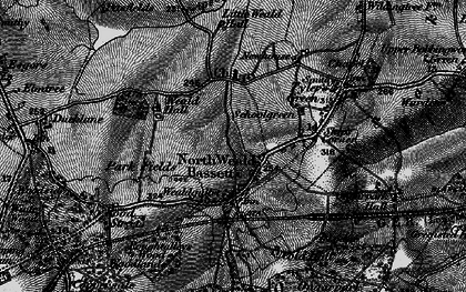 Old map of North Weald Bassett in 1896