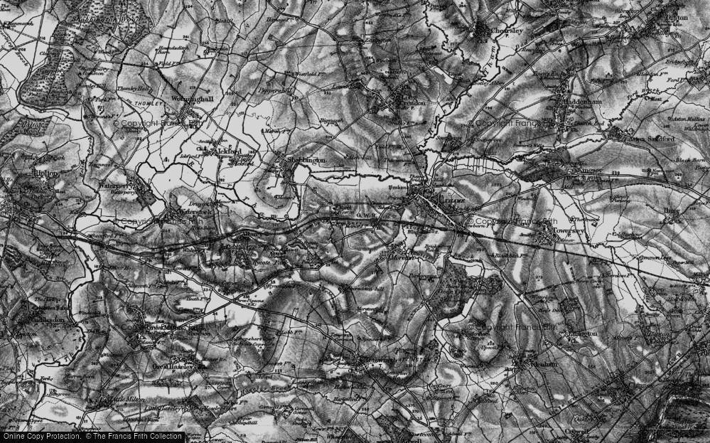 Old Map of North Weston, 1895 in 1895