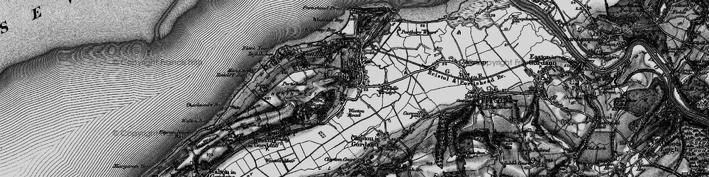 Old map of North Weston in 1898