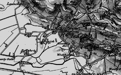 Old map of North Wootton in 1898
