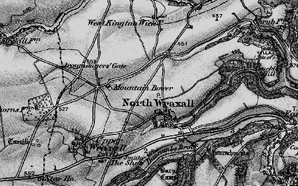 Old map of North Wraxall in 1898