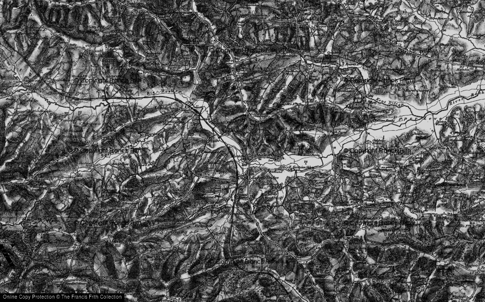 Old Map of Northbridge Street, 1895 in 1895