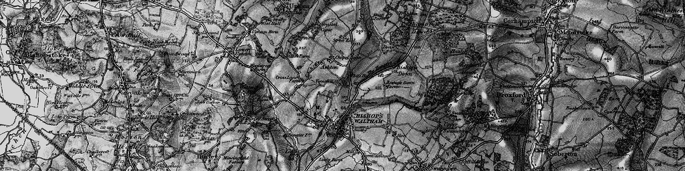 Old map of Northbrook in 1895