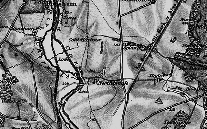 Old map of Northbrook in 1896
