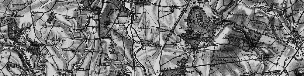 Old map of Northbrook in 1896