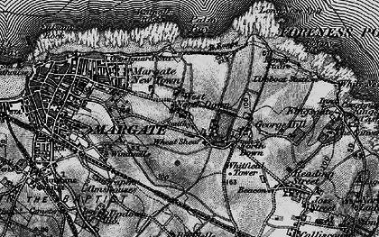 Old map of Northdown in 1895