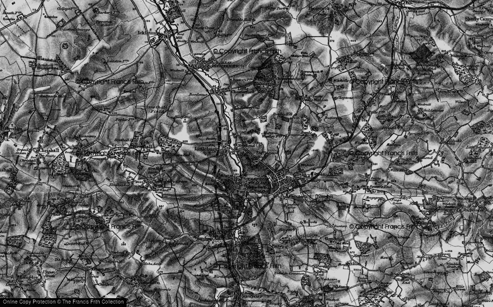 Old Map of Northend, 1895 in 1895