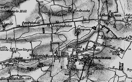 Old map of Northend in 1895