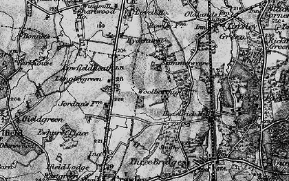 Old map of Northgate in 1896