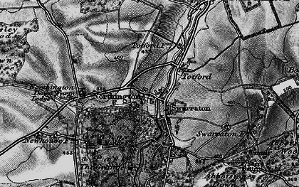 Old map of Northington in 1895