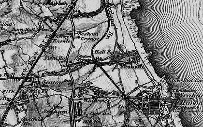 Old map of Northlea in 1898