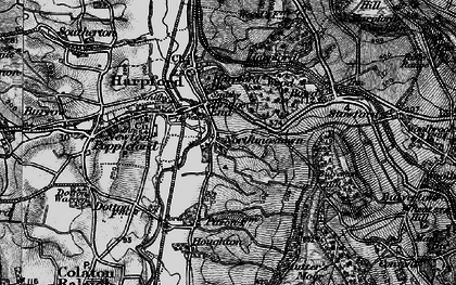 Old map of Northmostown in 1897