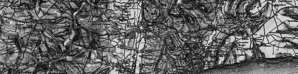 Old map of Northmostown in 1897