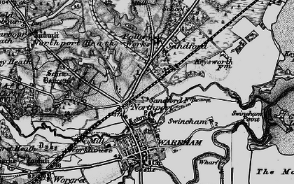 Old map of Northport in 1895