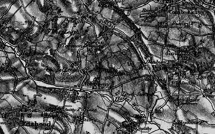 Old map of Northway in 1898