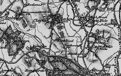 Old map of Northwood in 1897