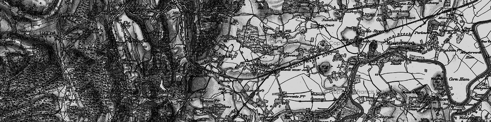 Old map of Grange Court in 1896