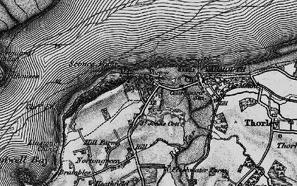 Old map of Norton in 1895