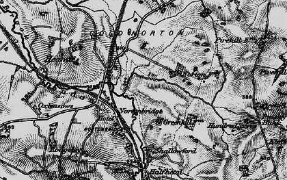 Old map of Norton Bridge in 1897