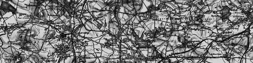 Old map of Norton East in 1898