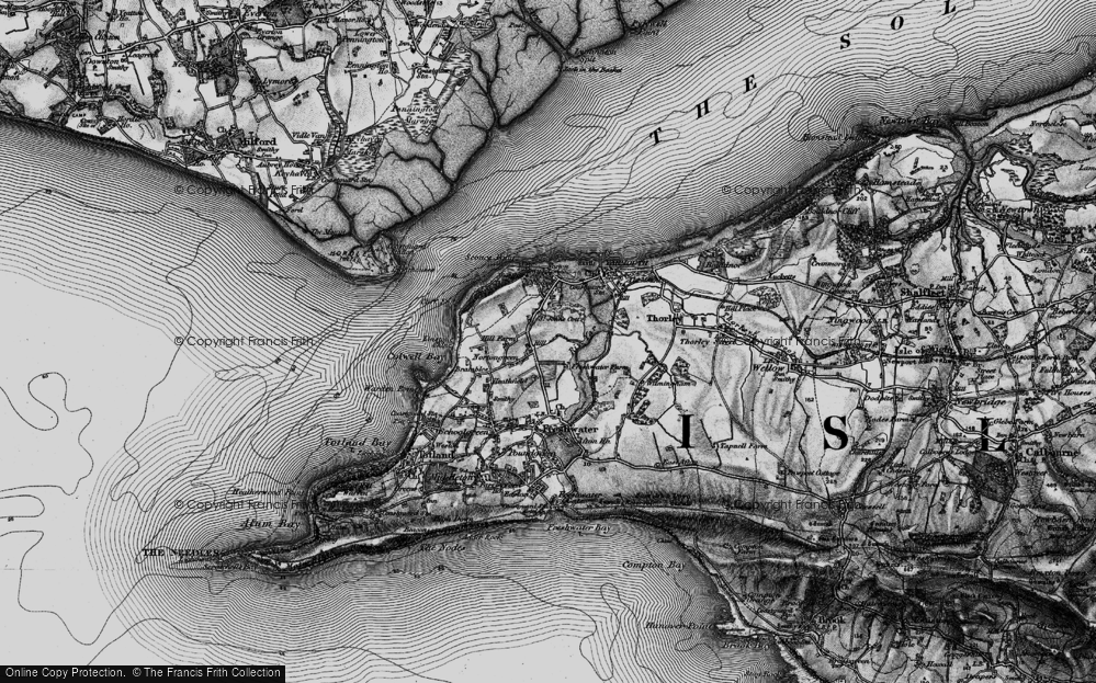 Old Map of Norton Green, 1895 in 1895