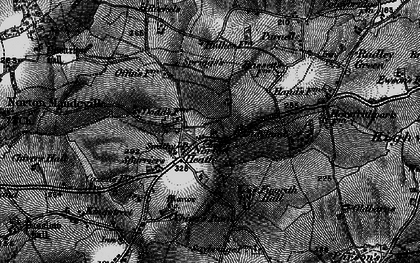Old map of Norton Heath in 1896