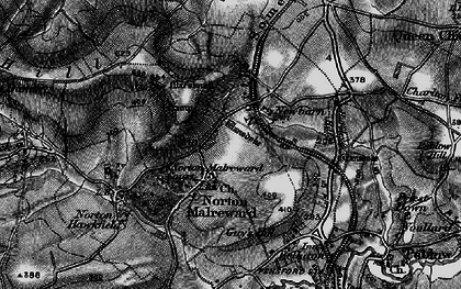 Old map of Norton Malreward in 1898