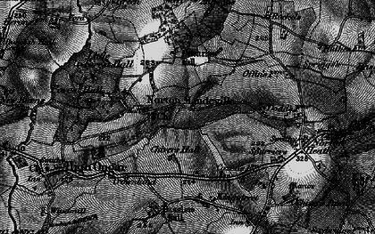 Old map of Norton Mandeville in 1896