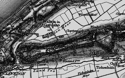 Old map of Norton's Wood in 1898