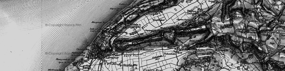 Old map of Norton's Wood in 1898