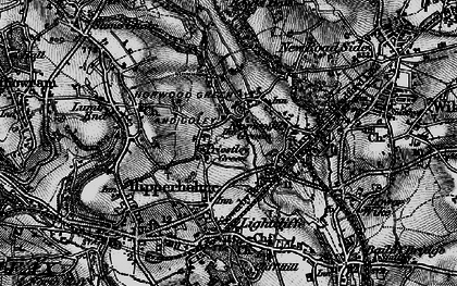 Old map of Norwood Green in 1896