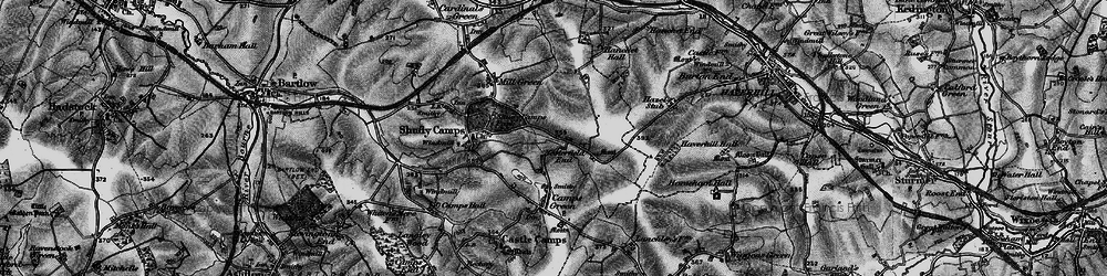 Old map of Nosterfield End in 1895