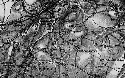 Old map of Novers Park in 1898