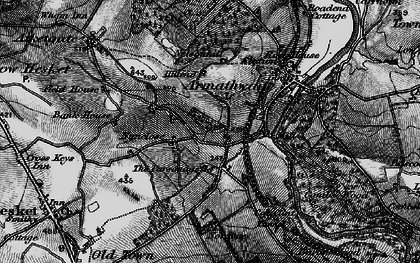 Old map of Nunclose in 1897