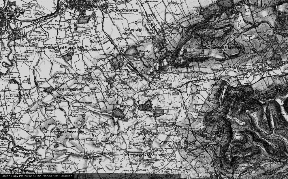 Old Map of Nunthorpe, 1898 in 1898