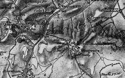 Old map of Nup End in 1896