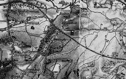 Old map of Nyewood in 1895