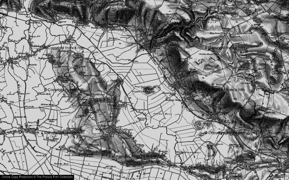 Old Map of Nyland, 1898 in 1898