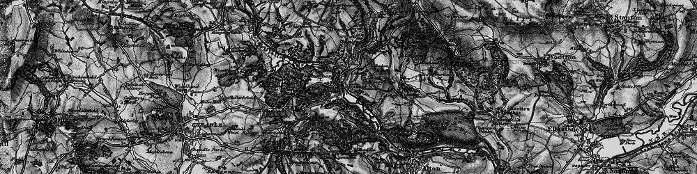 Old map of Oakamoor in 1897