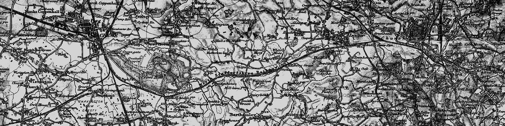 Old map of Oakhanger in 1897