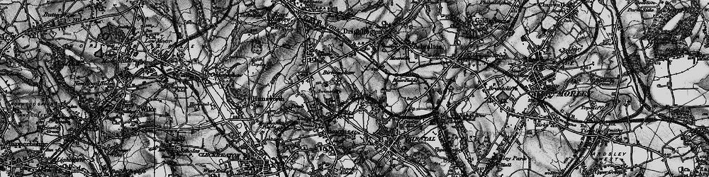 Old map of Oakwell in 1896