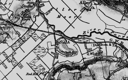 Old map of Oath in 1898