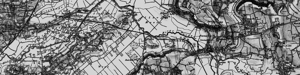 Old map of Oath in 1898