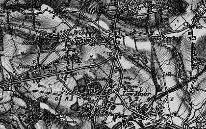 Old map of Odsal in 1896